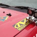 橋本/緒方号・両サイドにスポットライトを装着