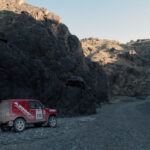 ETAP-3 枯れ川の中のカエル岩