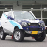 菅原選手のラリー車、今年はJB23-9型をベースに作られた新車で完全勝利を狙う！