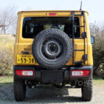 スペアタイヤにジオランダーM/Tの185/85R16サイズ併用例
