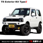 TS外装キット・タイプ2　アピオTSシリーズを作る外装4点セット