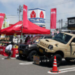2台のアピオコンプリートカーを展示