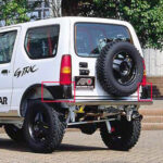 ★彡ジムニー アピオ JB23W.33W.43W リア ピラーバー美品 ☆ジムニー JB23W リア ラゲッジボード マット付☆