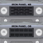 レイヤードグリル オプション アイアンパネル (スチール製)（JB64,JB74,JC74）