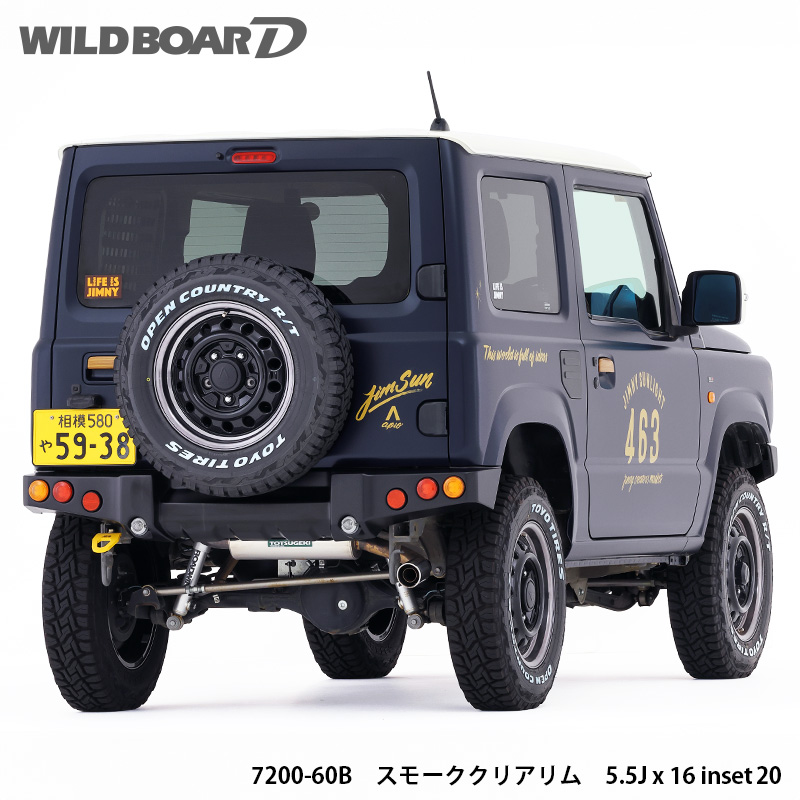 WILDBOAR D【ジムニー用アルミホイール】 | ジムニー専門店アピオ
