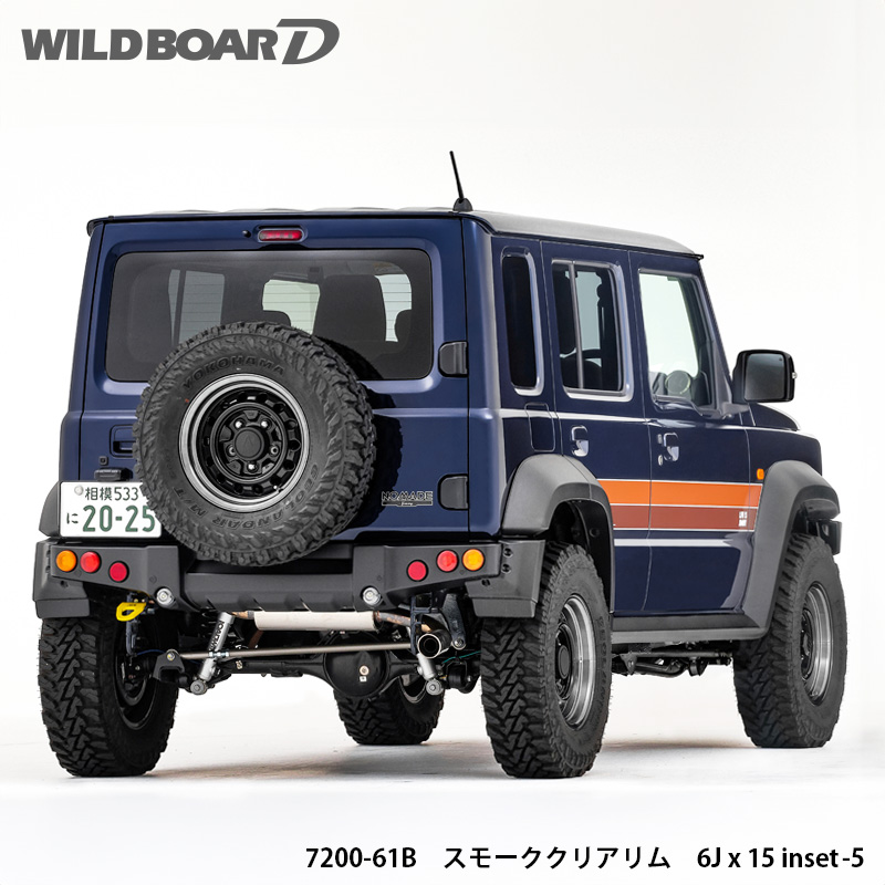 7447 ③ ⚠️7447様以外は購入禁止です。アピオワイルドボアヨコハマ オフロードタイヤ ホイール4本セット アピオ WILDBOAR ワイルドボア SR